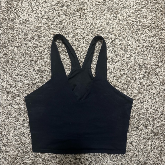 Alo Black Sports Bra Tank - Picture 2 of 6